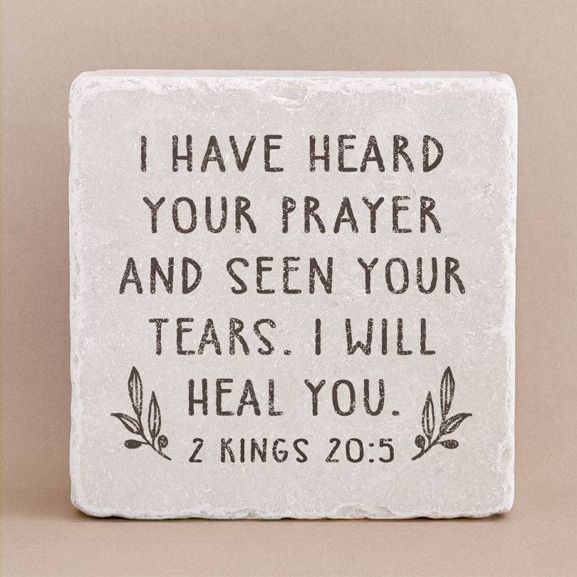 647 | 2 Kings 20:5 Stone Block