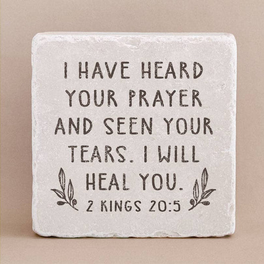 647 | 2 Kings 20:5 Stone Block