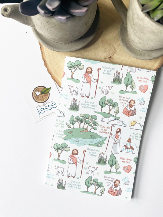 The Lord is my Shepherd Ruled Notebook | Journal I Psalm 23