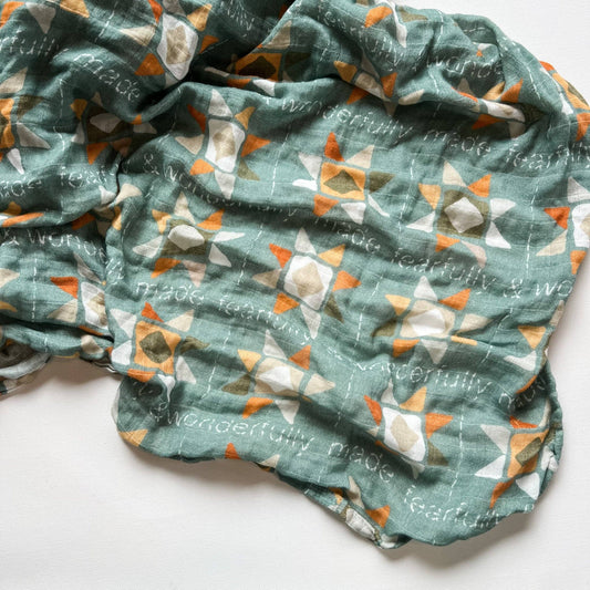 Fearfully and Wonderfully Made Muslin Swaddle