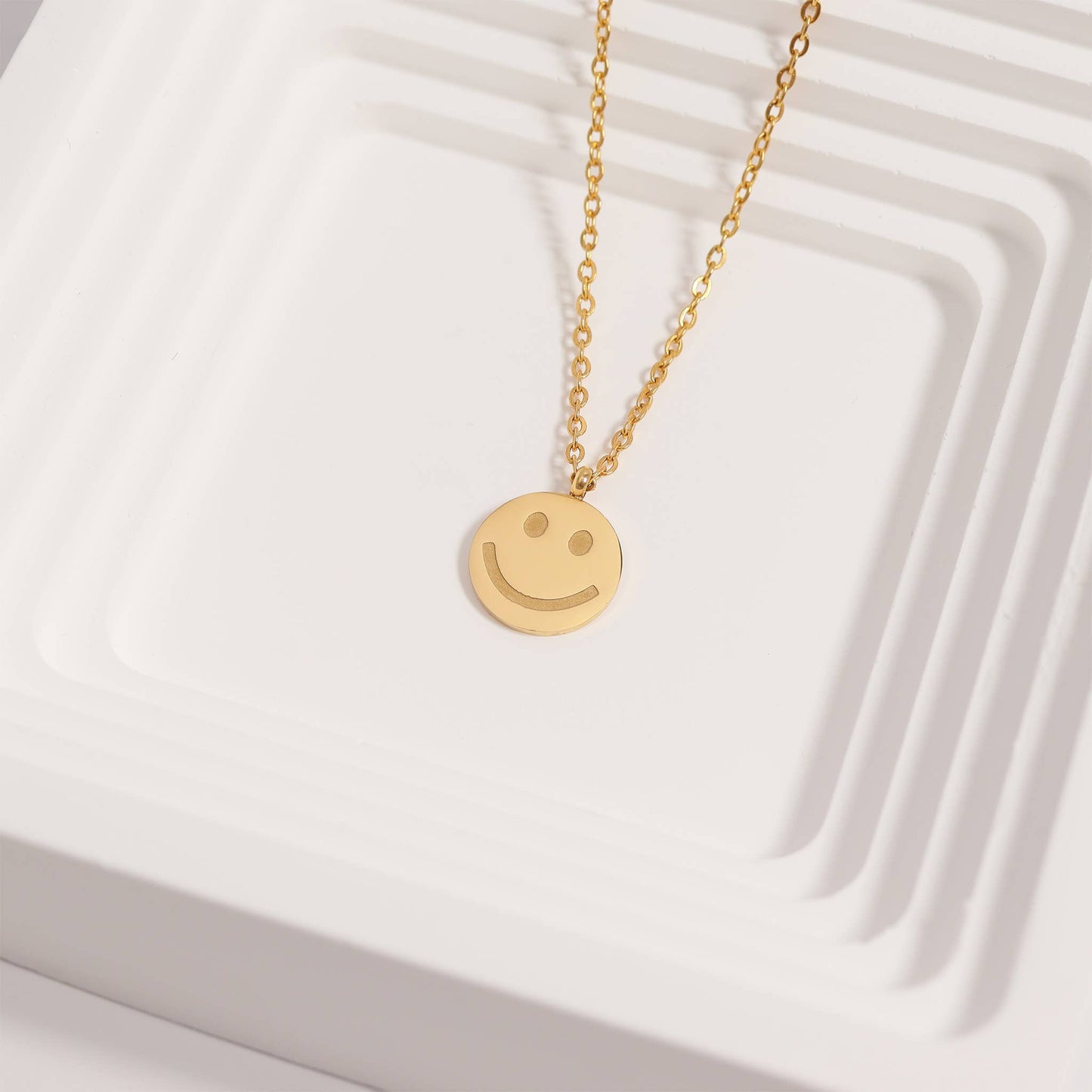 10 Pack - Gold 16" Stainless Steel Loop Chain Necklace Pack