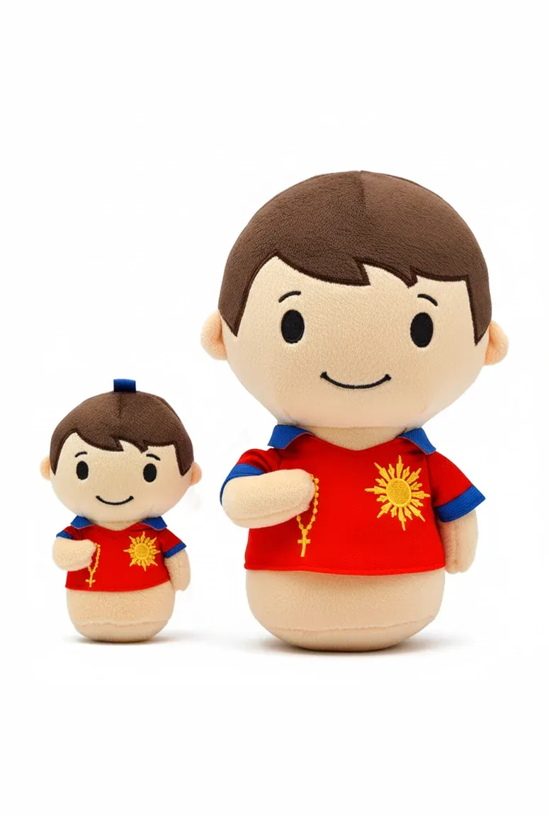 St. Carlo Acutis  Mini Plush Doll