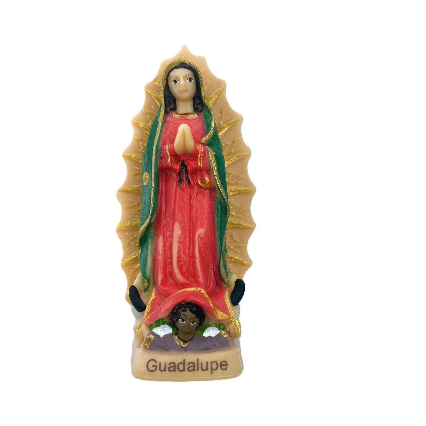 Our Lady of Guadalupe Statuette 3″