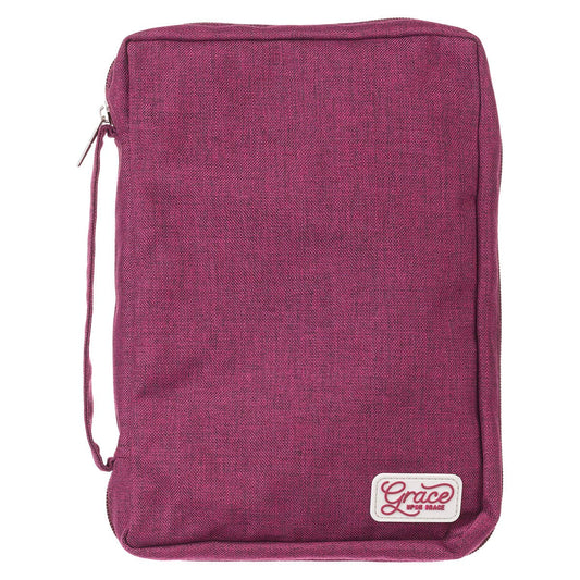 Bible Cover Value Plum Grace Upon Grace