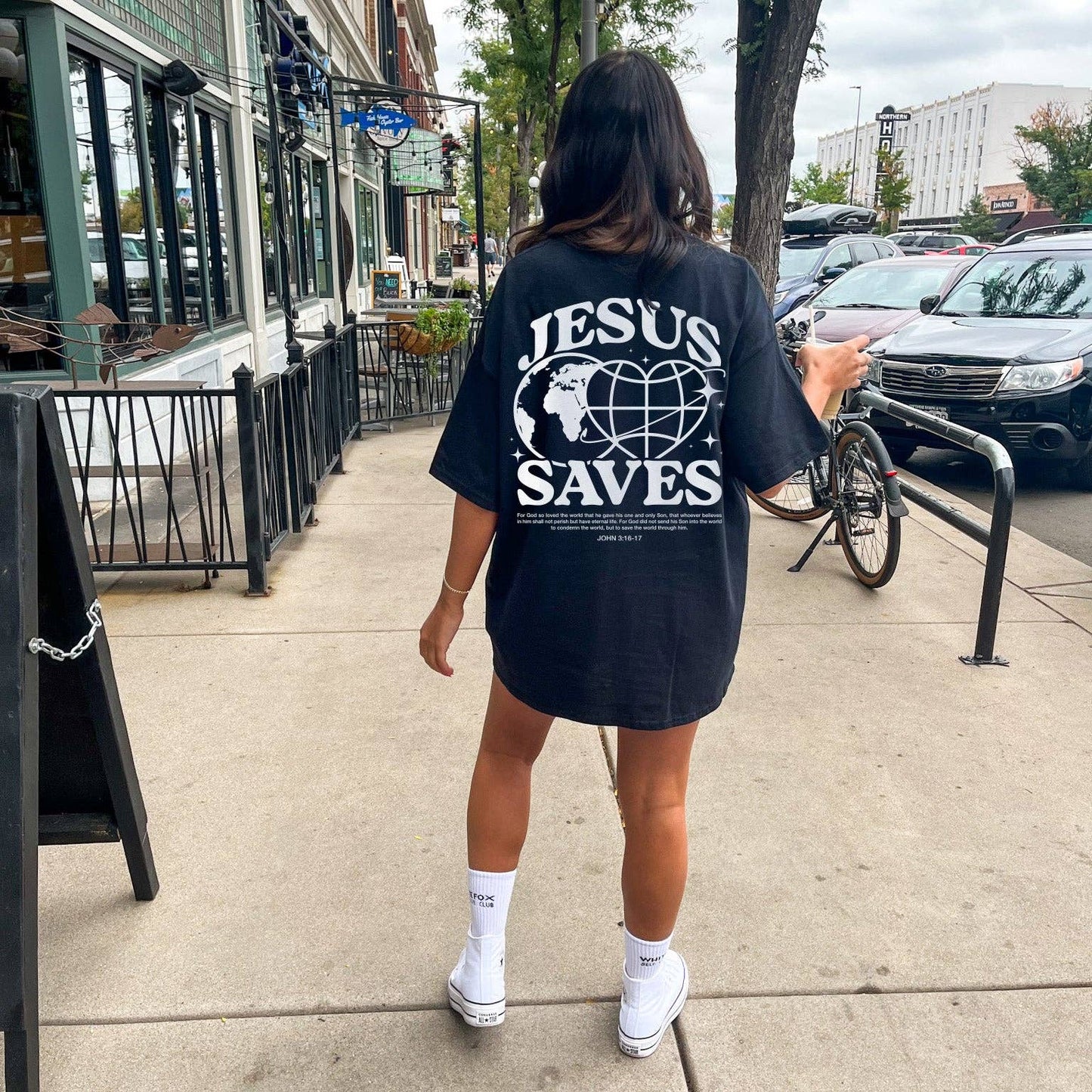 Jesus Saves Tee
