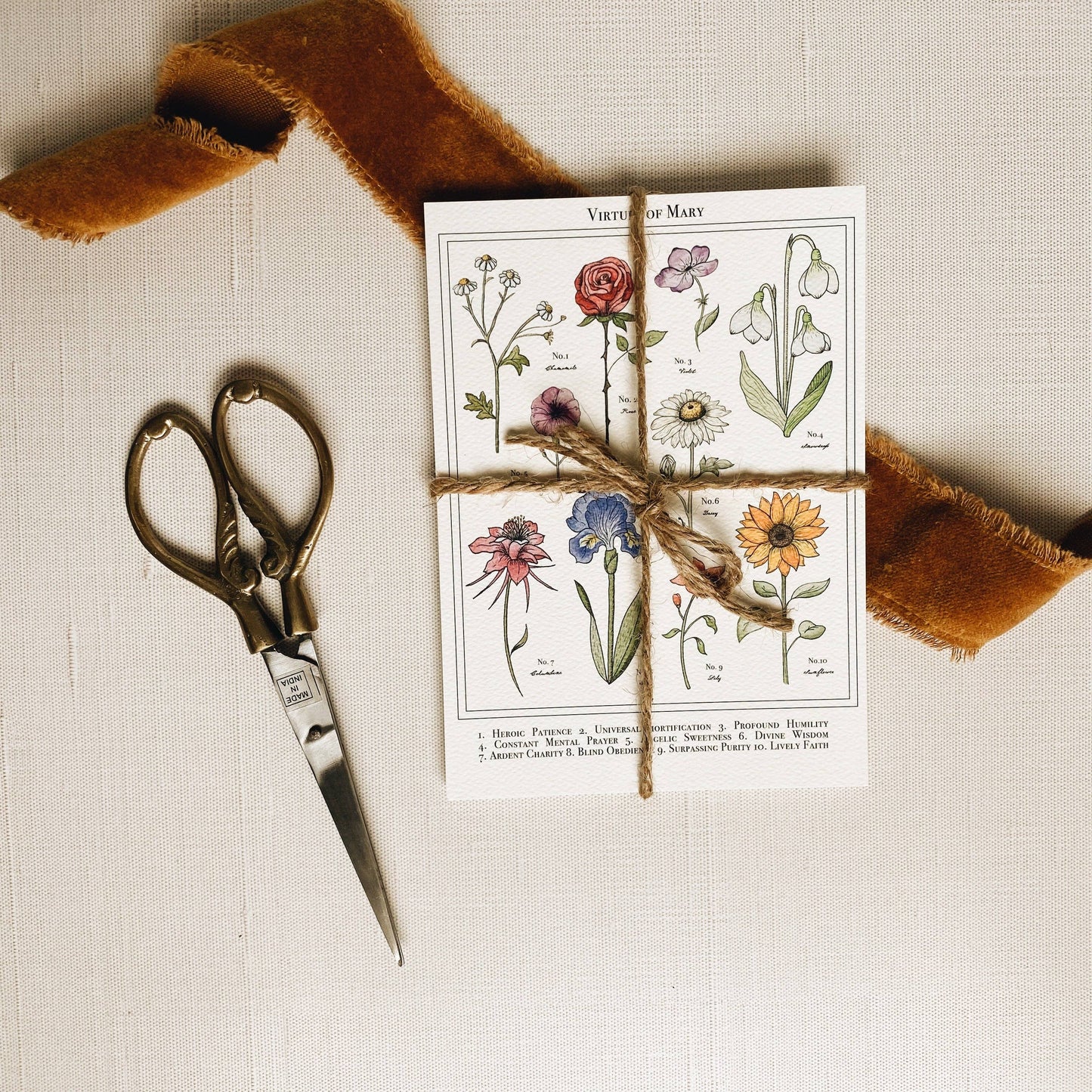 Fiat Floral Postcards