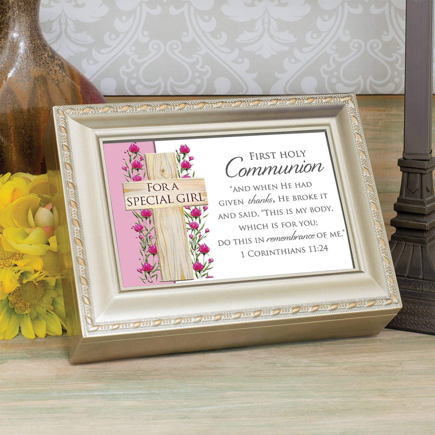 First Communion Music Box