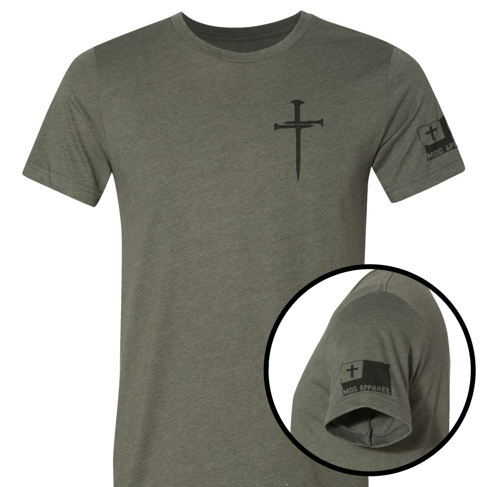 Three Nails Christian Graphic Tee