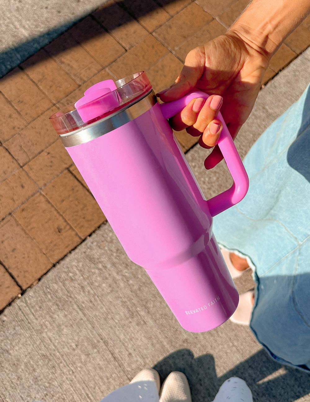 Basics Pink 40 oz Tumbler