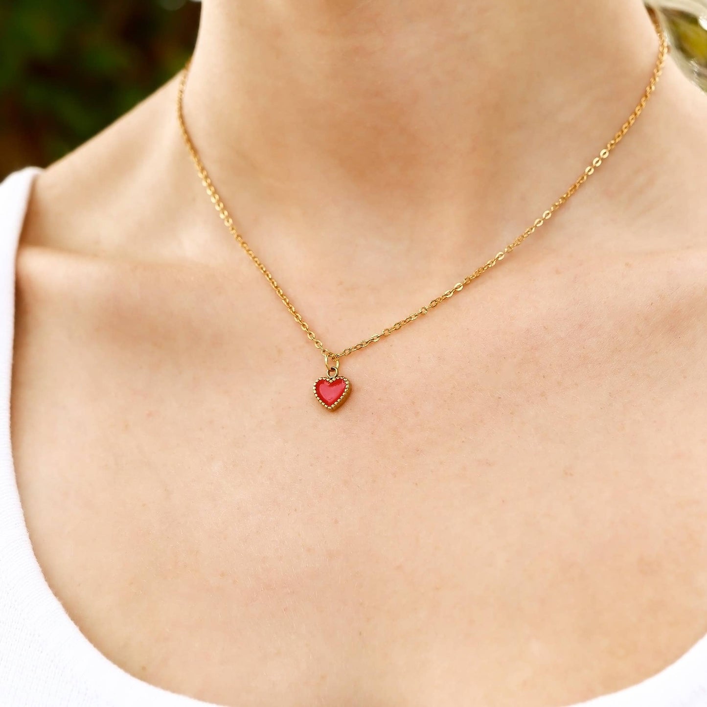 10 Pack - Gold 16" Stainless Steel Loop Chain Necklace Pack