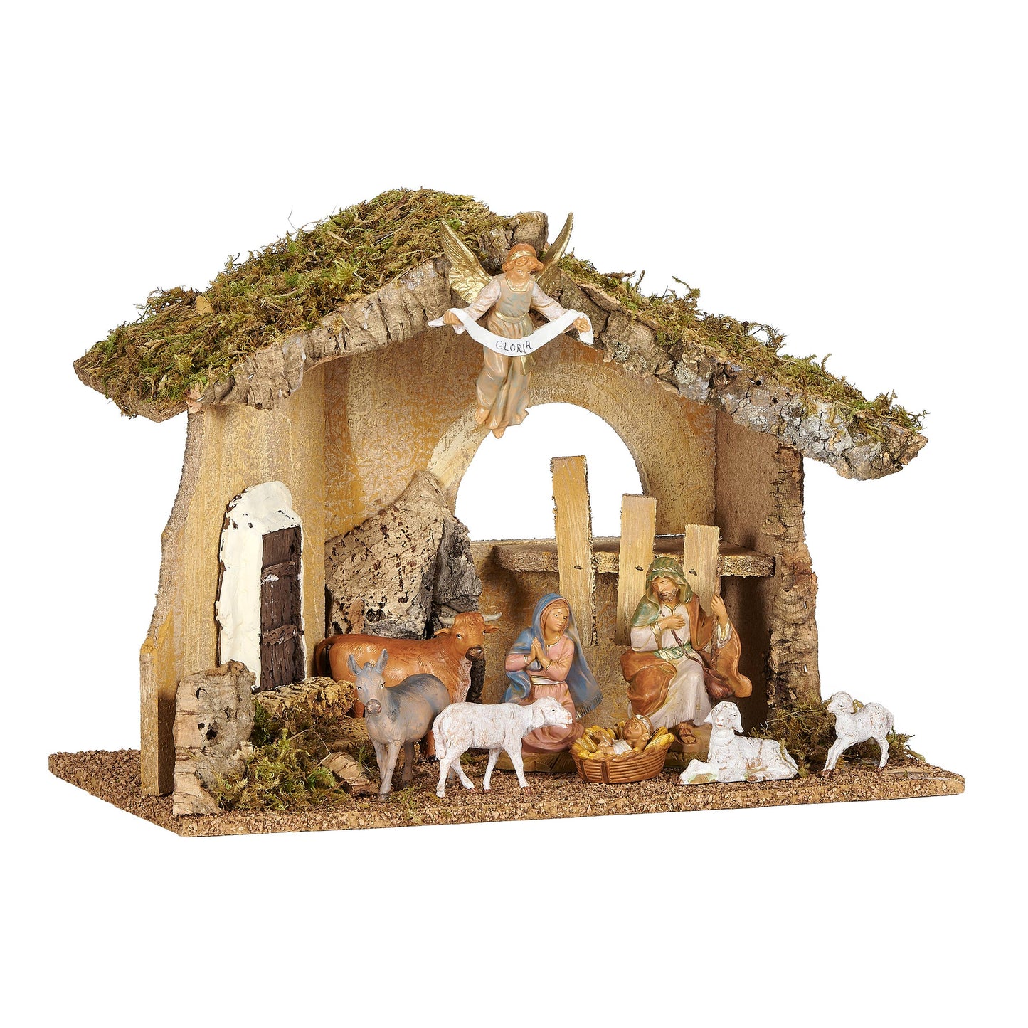 Fontanini 9-Figure Lighted Nativity Set – 5" Scale