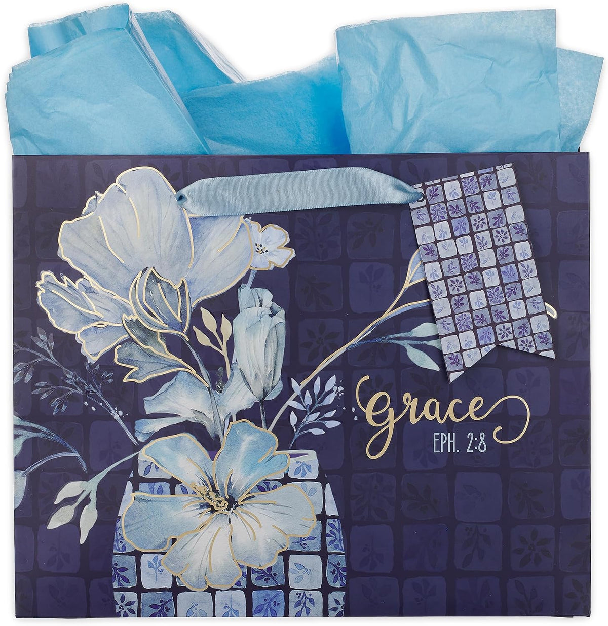 Large Scripture Gift Bag with Tissue Paper