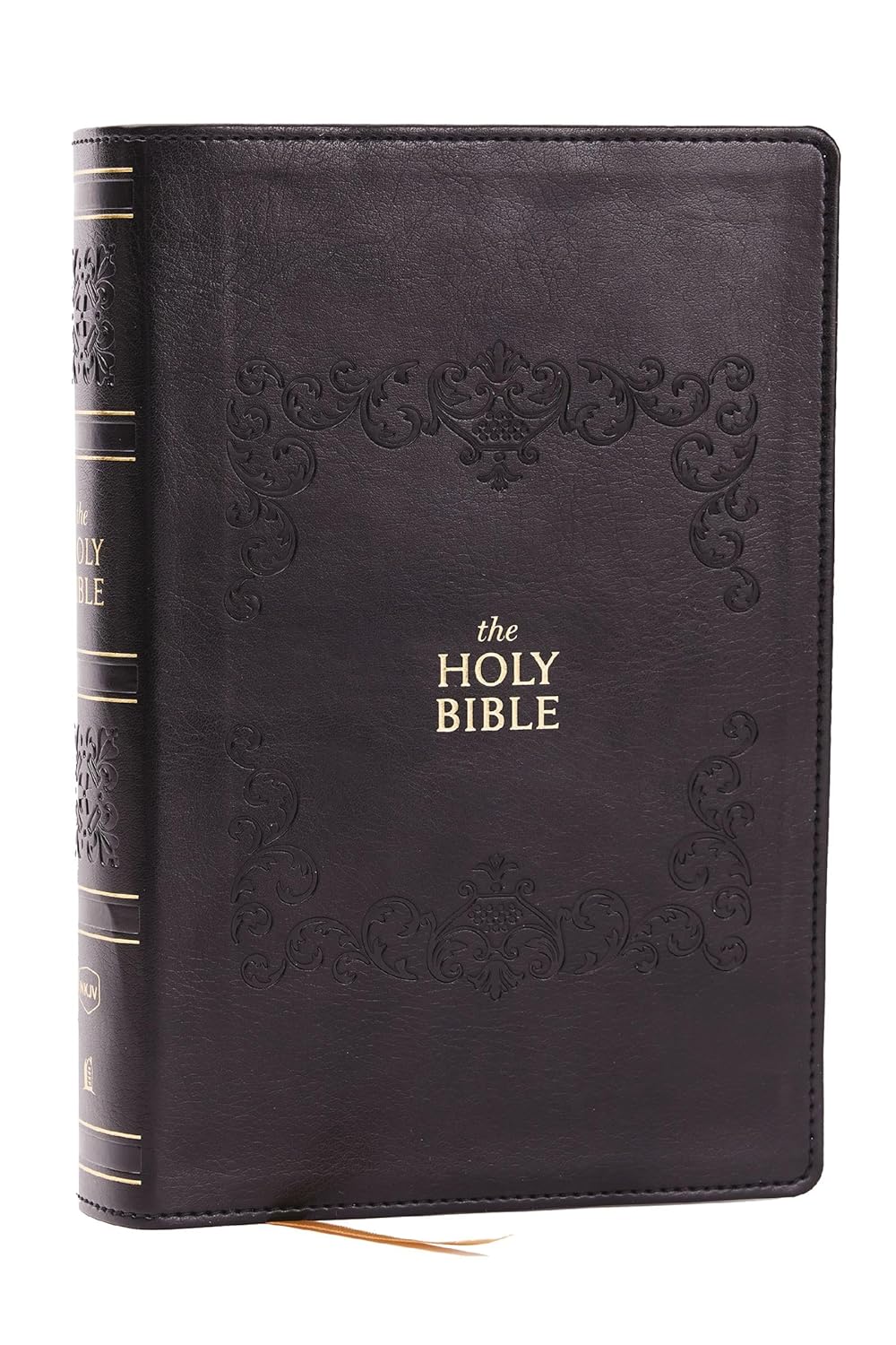 NKJV Bible: Personal Size Giant Print, Black Leathersoft