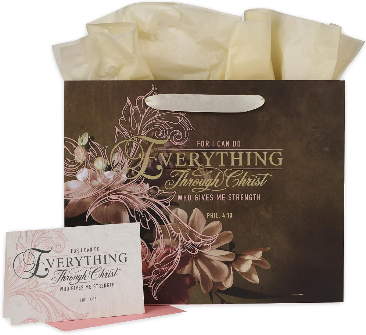 Large Scripture Gift Bag with Card & Tissue