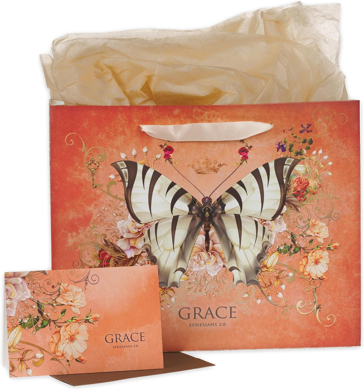 Large Scripture Gift Bag with Card & Tissue