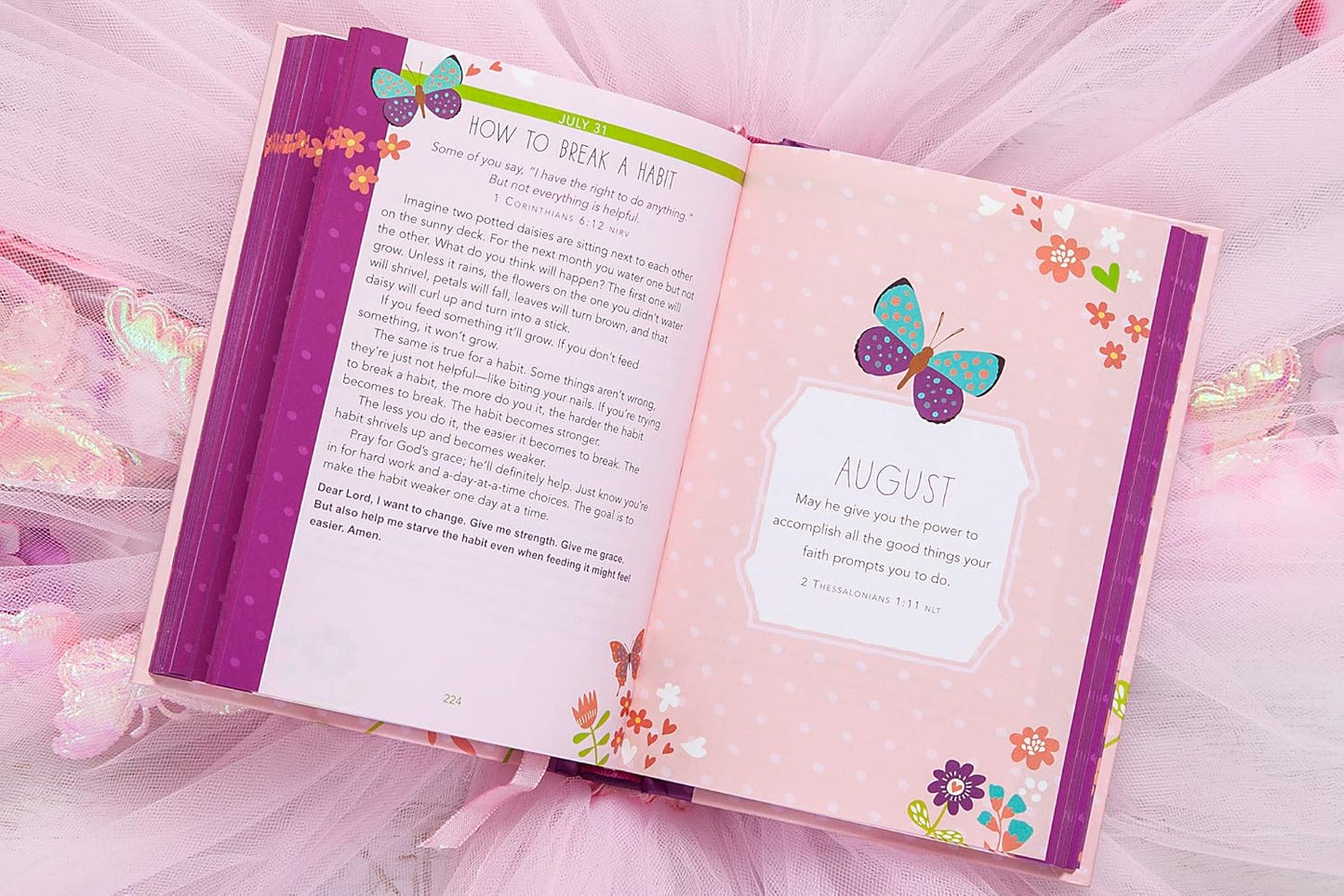 A Little God Time for Girls: 365 Daily Devotions (Hardcover)
