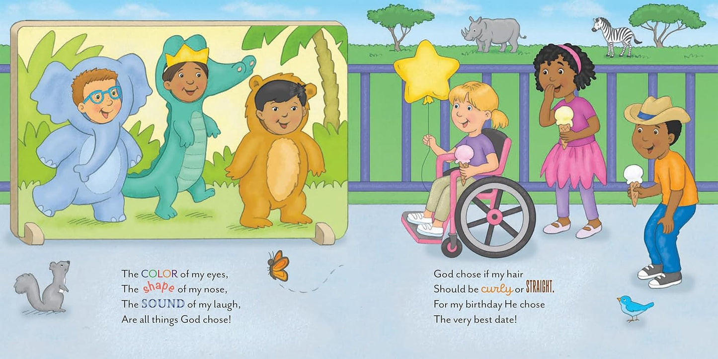 God Chose Me!: Celebrating Who God Made Me to Be