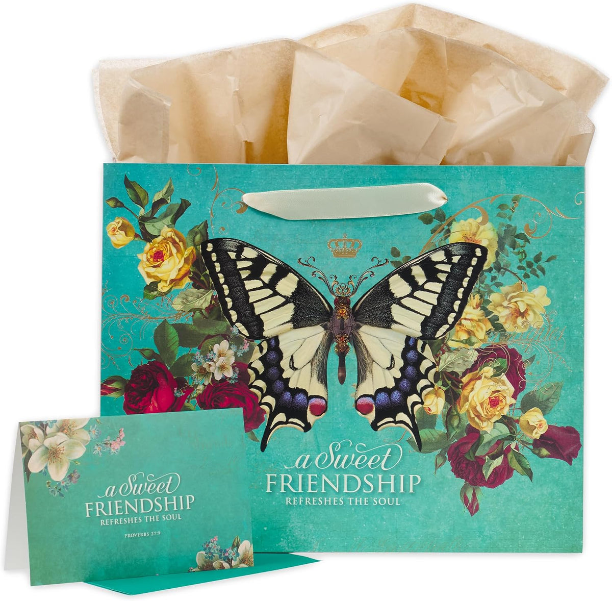 Large Scripture Gift Bag with Card & Tissue