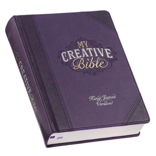 KJV Holy Bible, My Creative Bible, Faux Leather Hardcover w/Ribbon Markers
