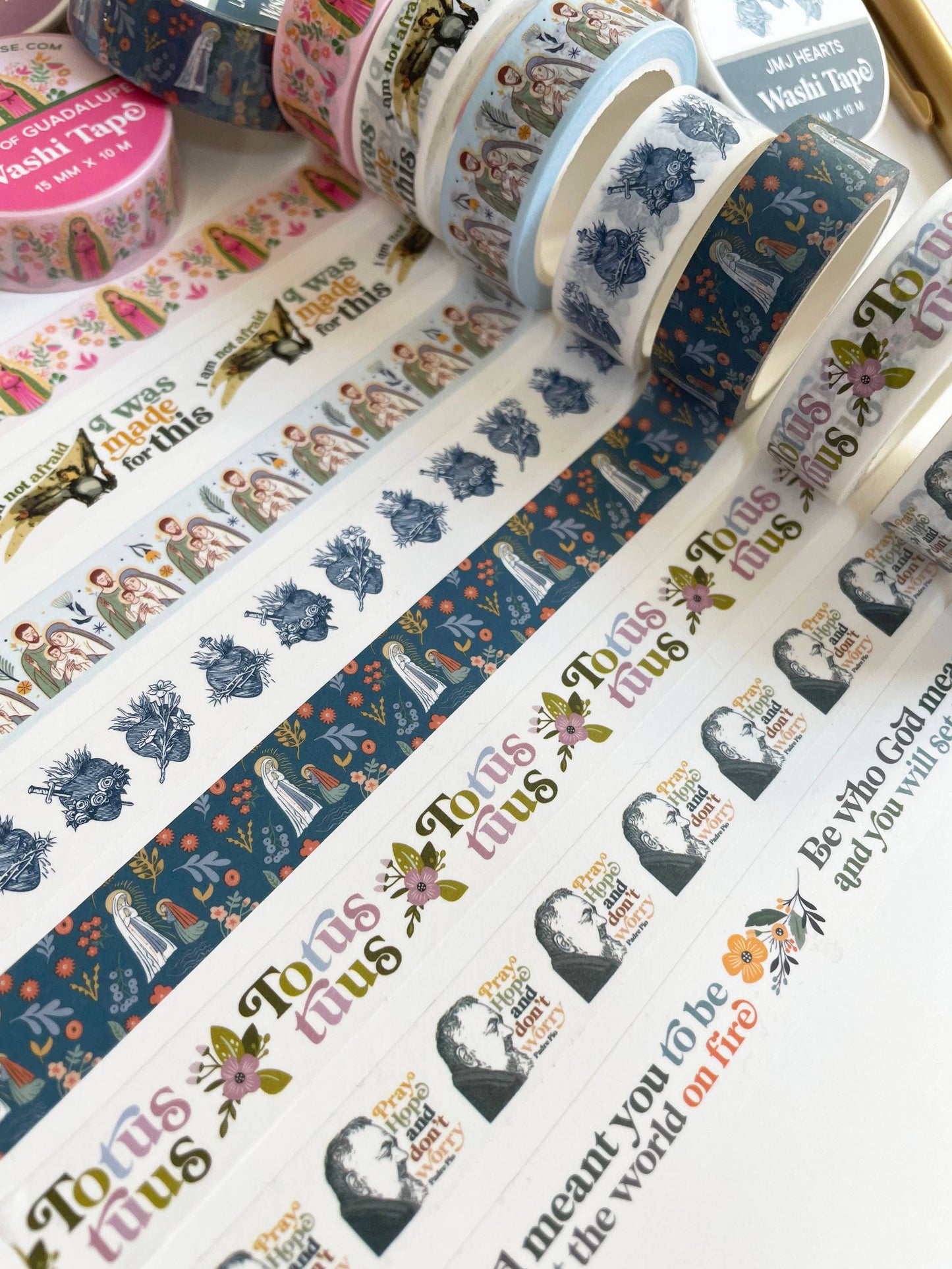 St. Catherine of Siena Washi Tape  | 15mm x 10m