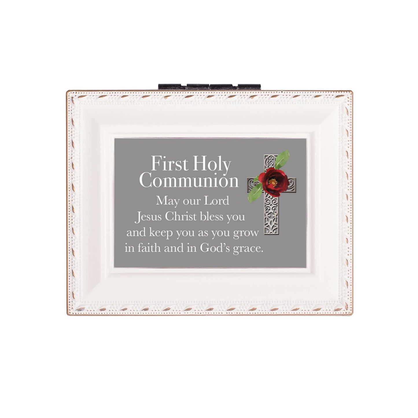 FIRST HOLY COMMUNION/MAY OUR LORD (IVORY)