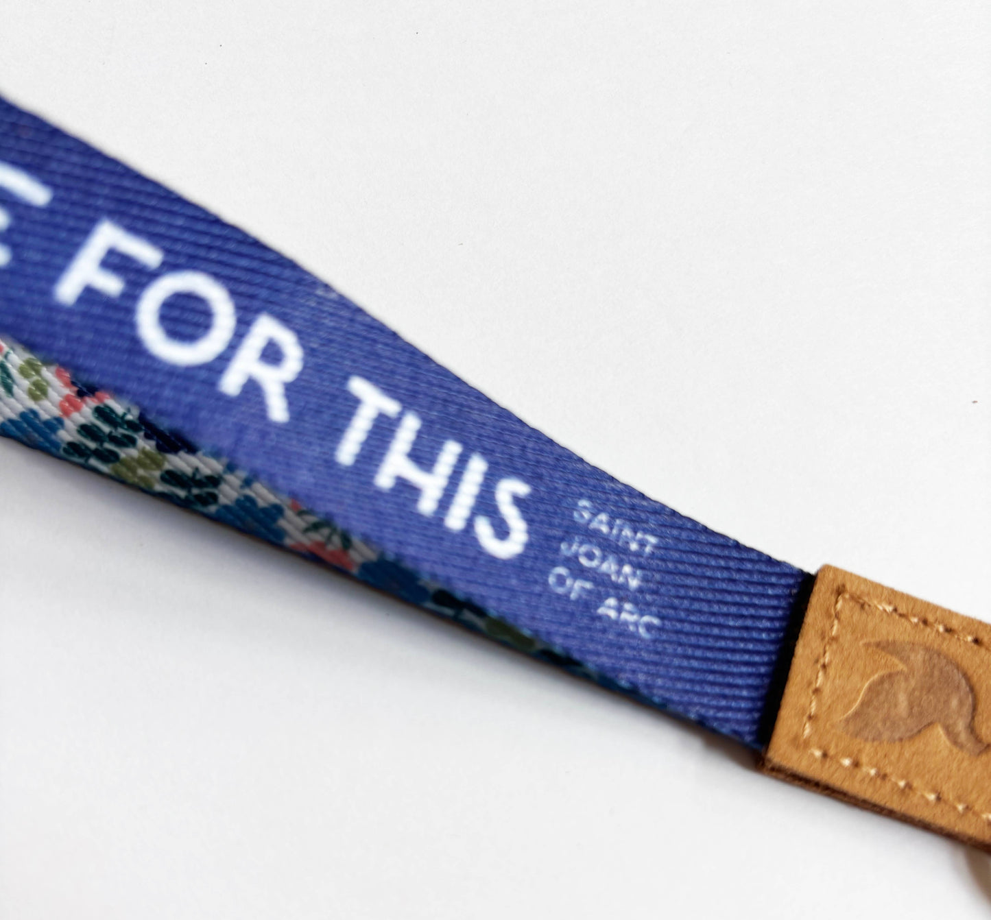 St. Joan of Arc wristlet keychain | Catholic gift | Catholic