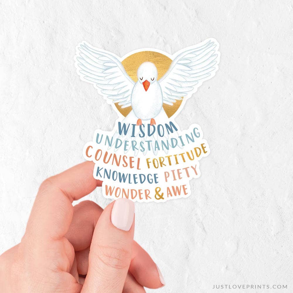 Gifts of the Holy Spirit Vinyl Sticker