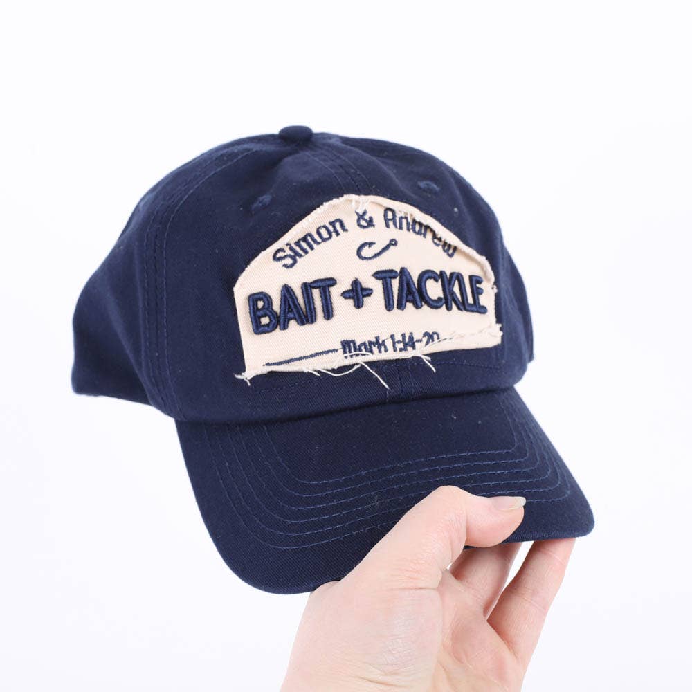 Hat - "Bait And Tackle" Navy