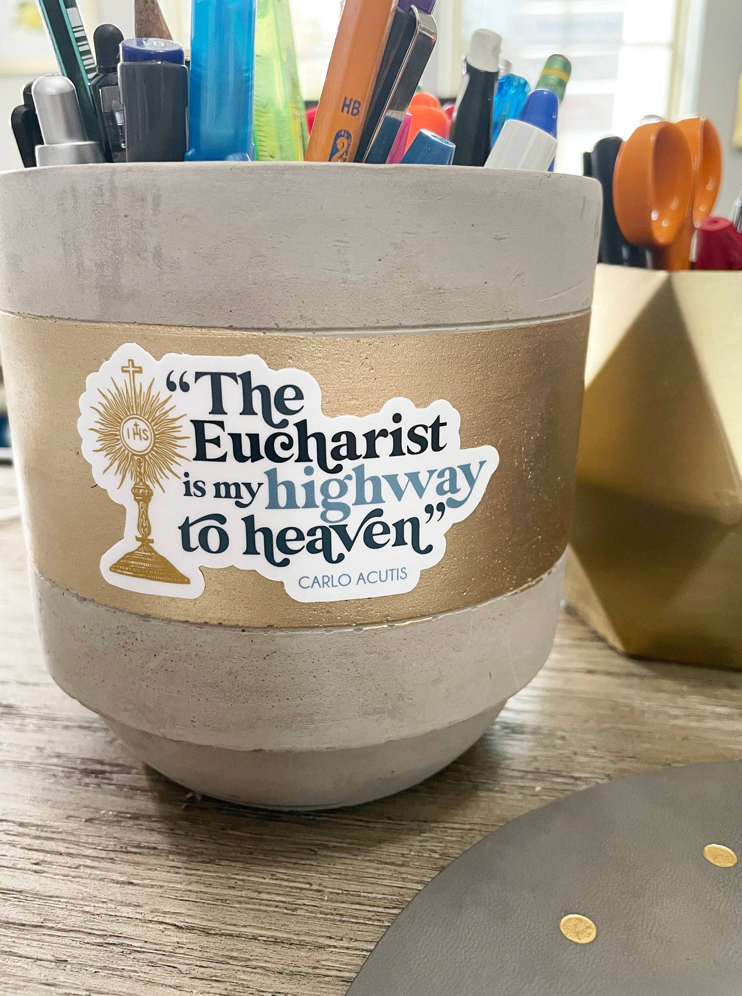 Carlo Acutis Waterproof Sticker