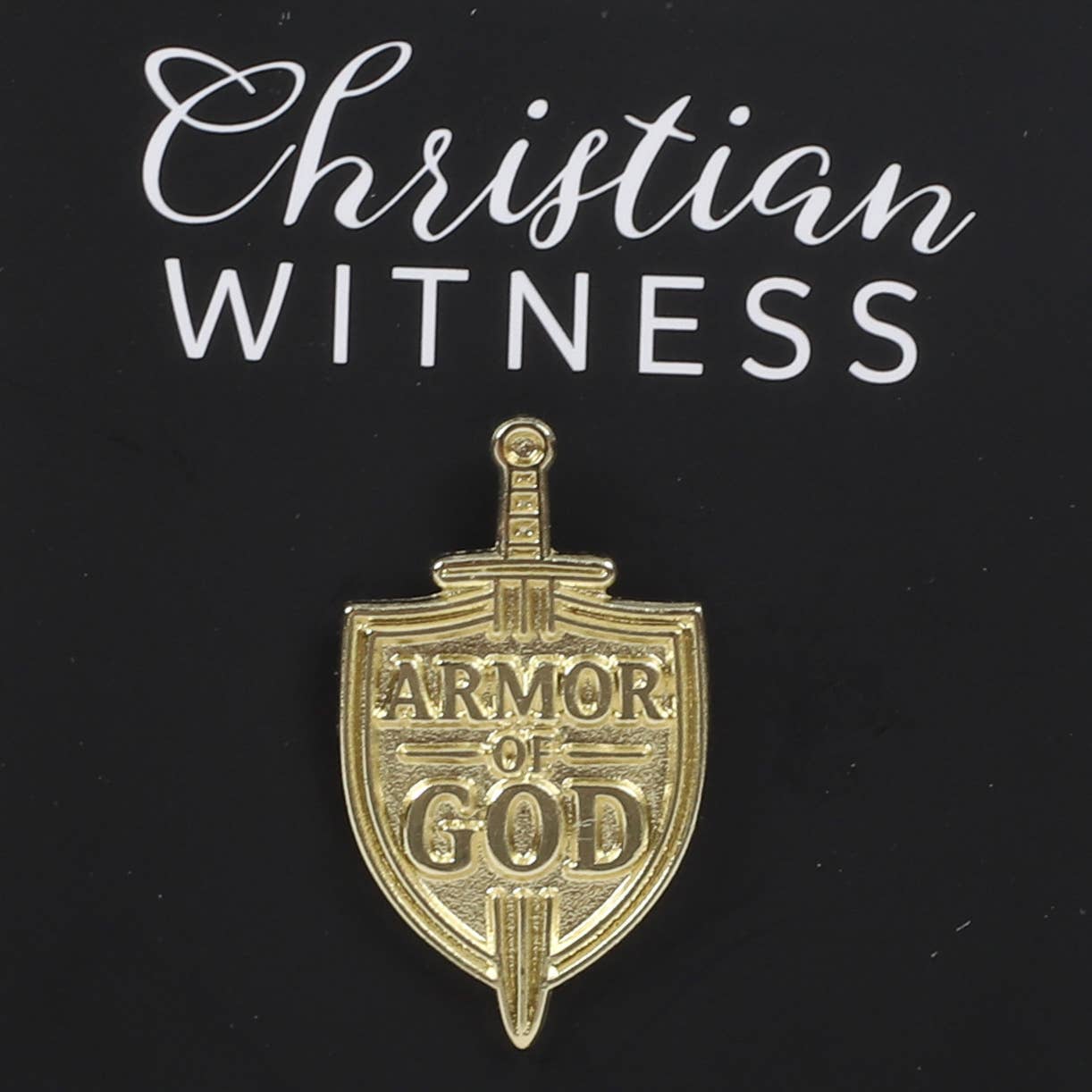 Lapel Pin Armor Of God Pk6