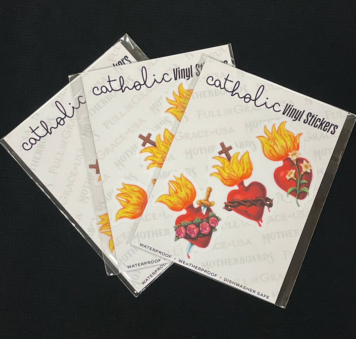 Unifying Hearts Large Die-Cut Decal