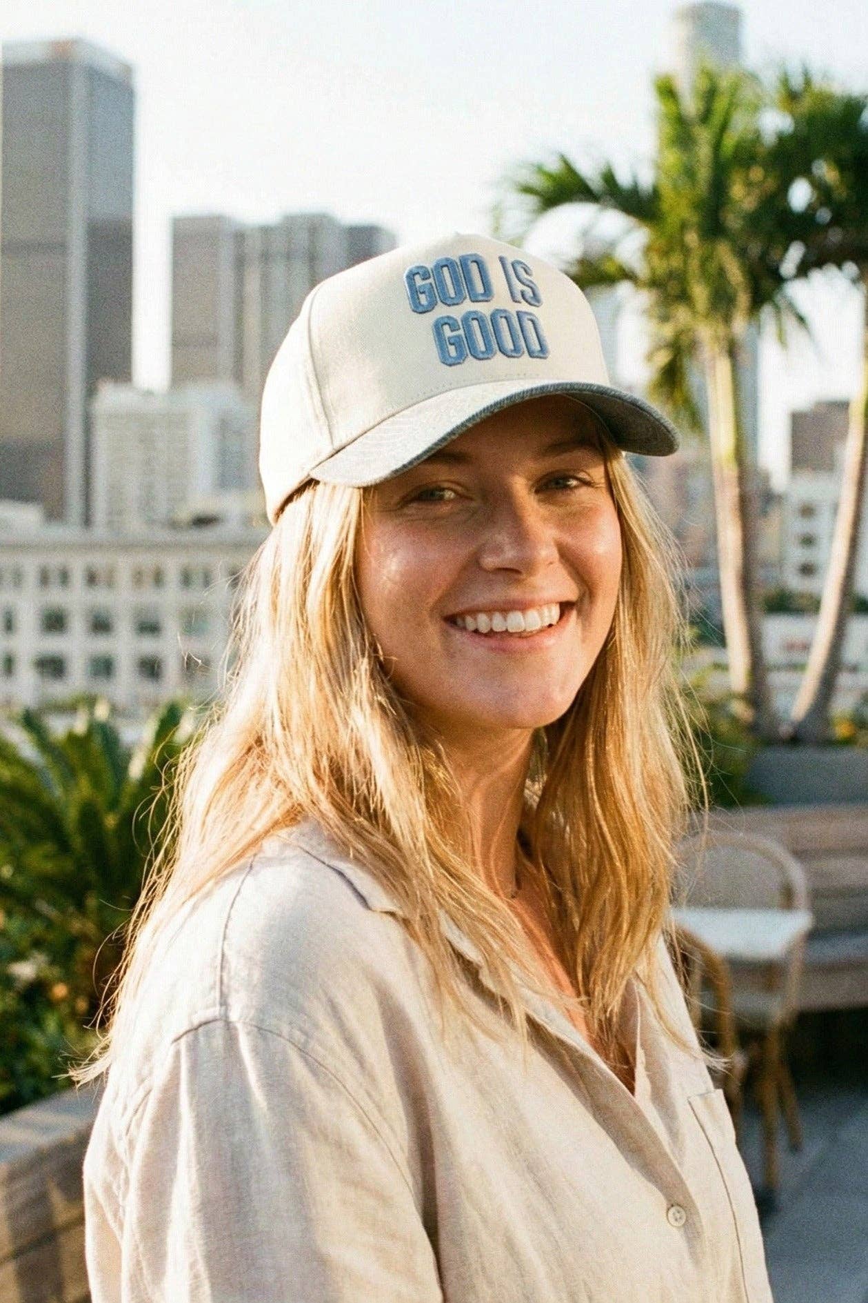 TCM0093 God is Good Trucker Hat