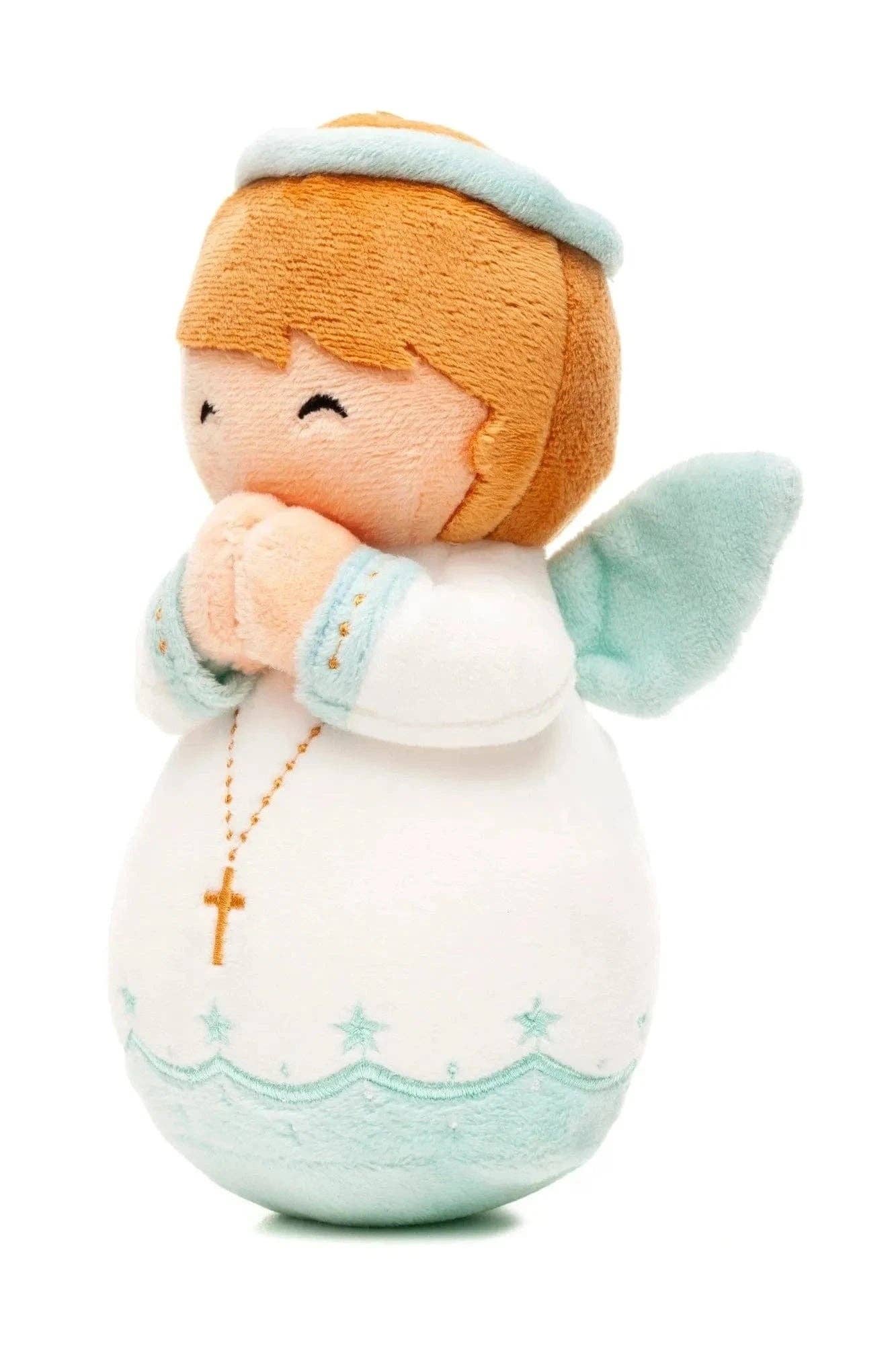 Guardian Angel Boy Plush Doll