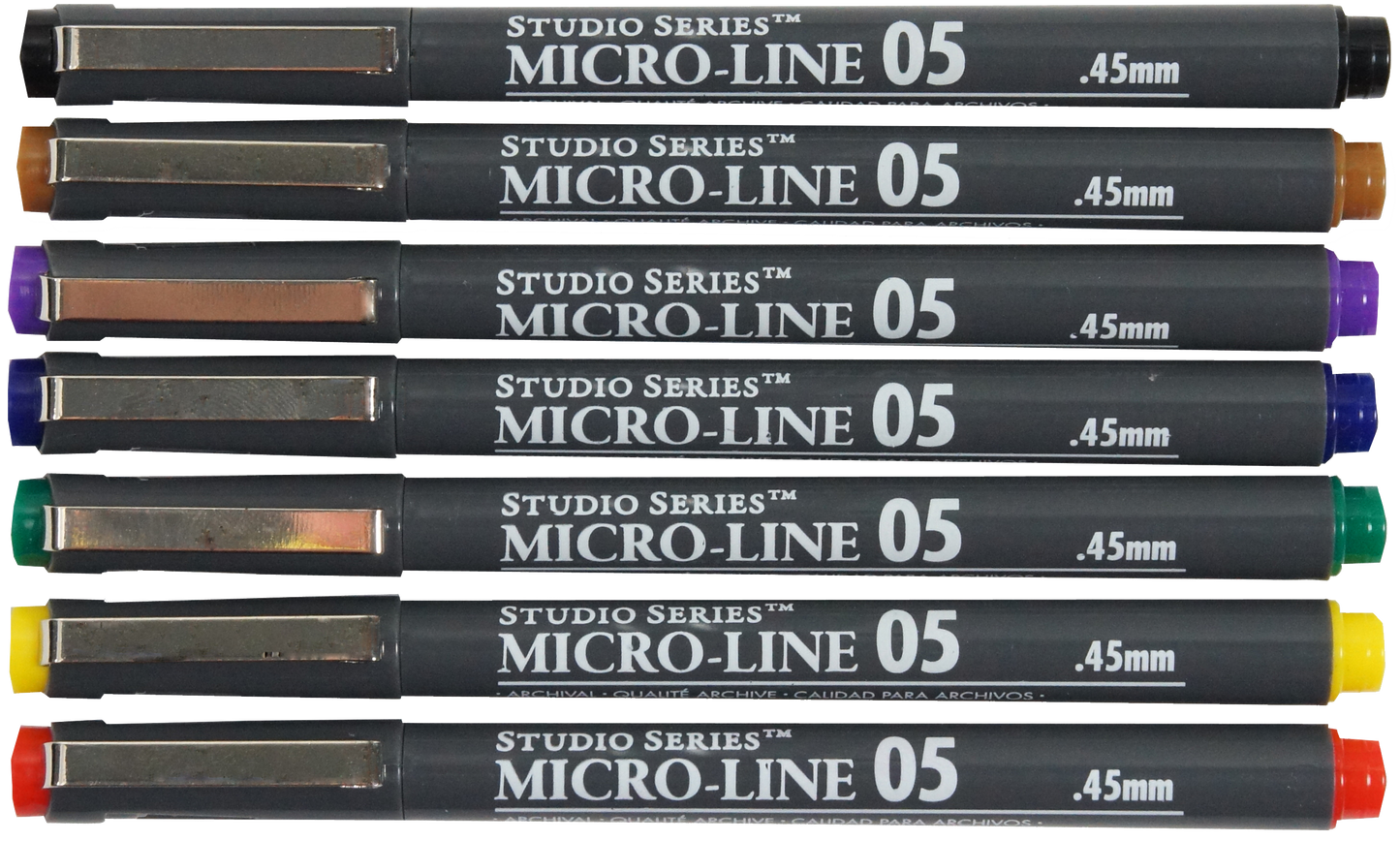 Studio Series Colored Micro-Line Pen Set (Set of 7)