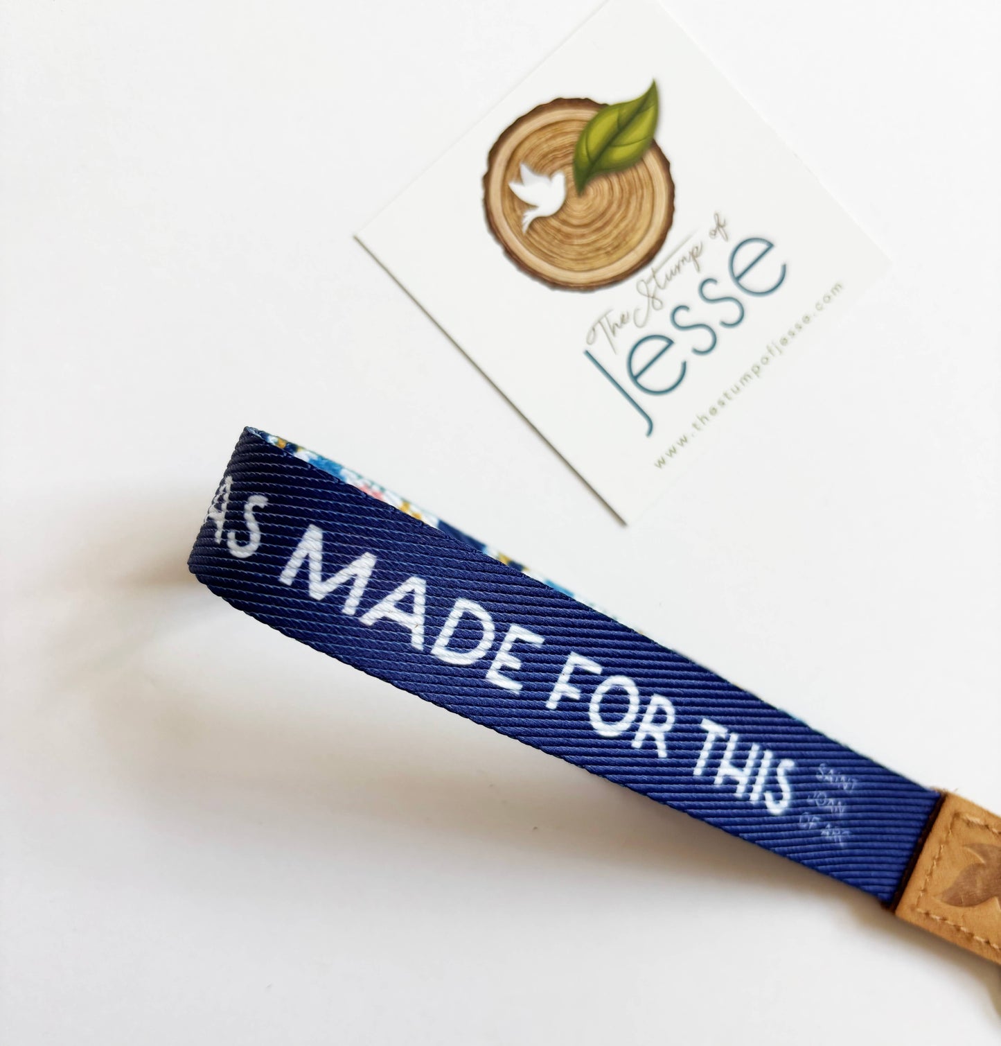 St. Joan of Arc wristlet keychain | Catholic gift | Catholic