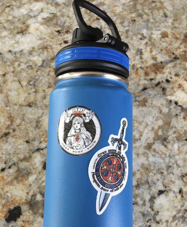 Benedict Sword Die-Cut Decal