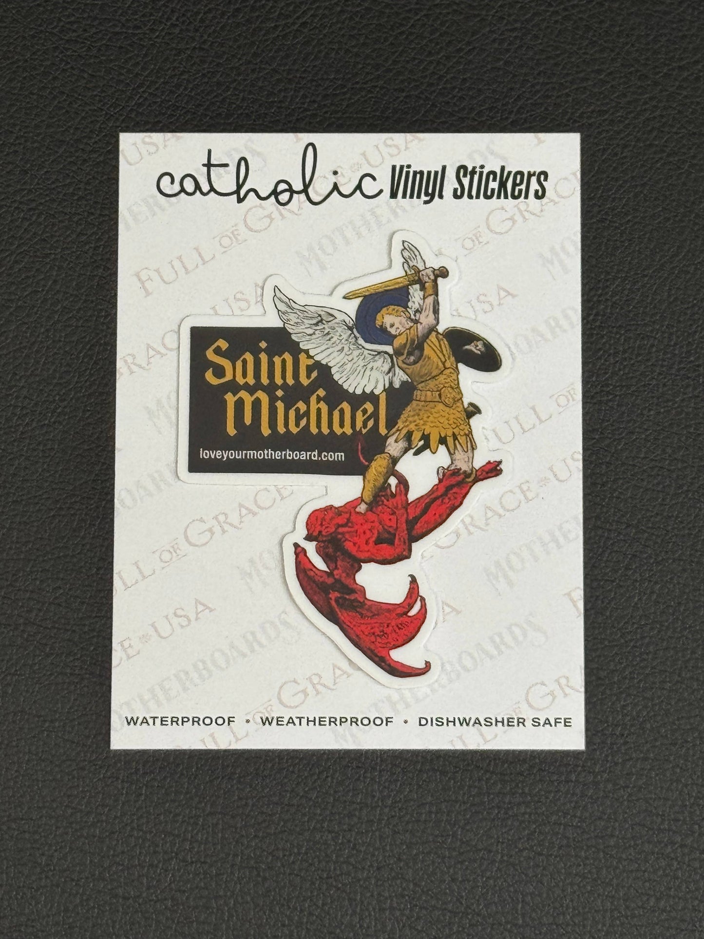 St. Michael Ver. 2 Sticker Decal - NEW