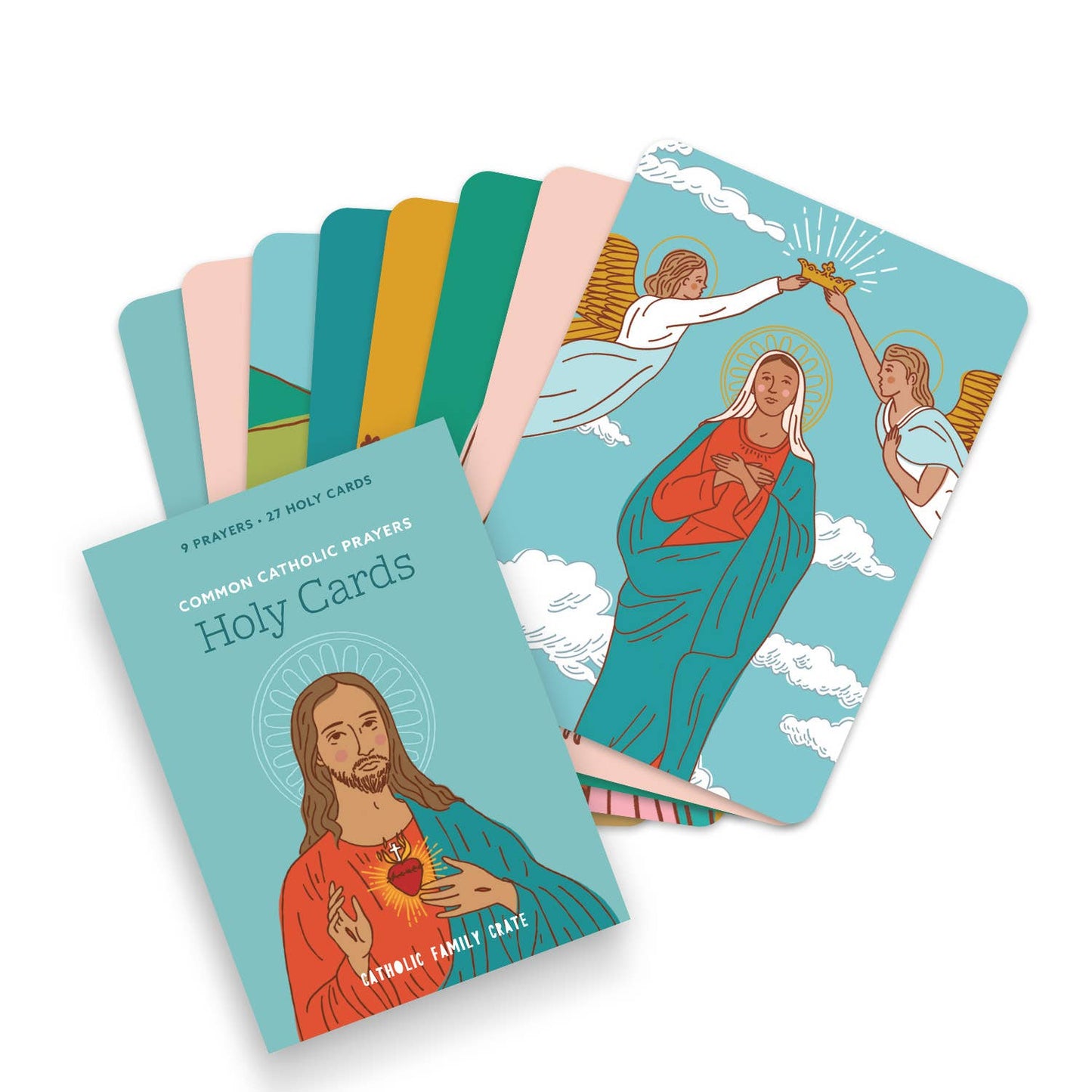 Catholic Prayers Cards (27 cards)