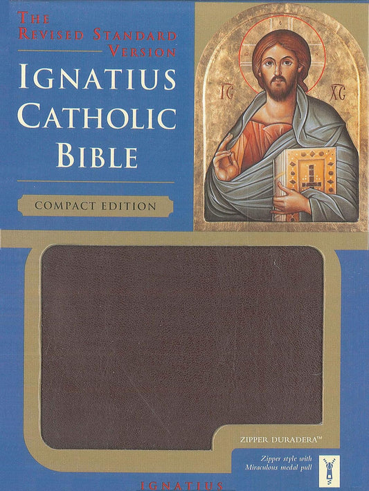 Ignatius Bible Leather Bound  Compact Edition