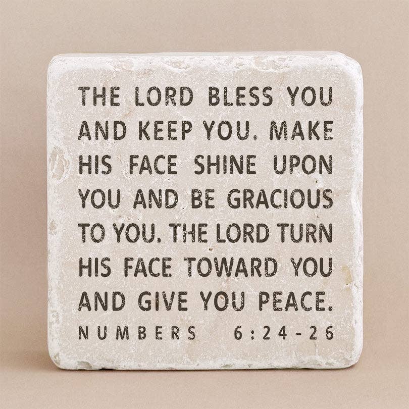 635 | Numbers 6:24-26 Stone Block