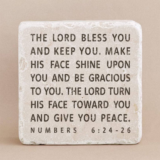 635 | Numbers 6:24-26 Stone Block