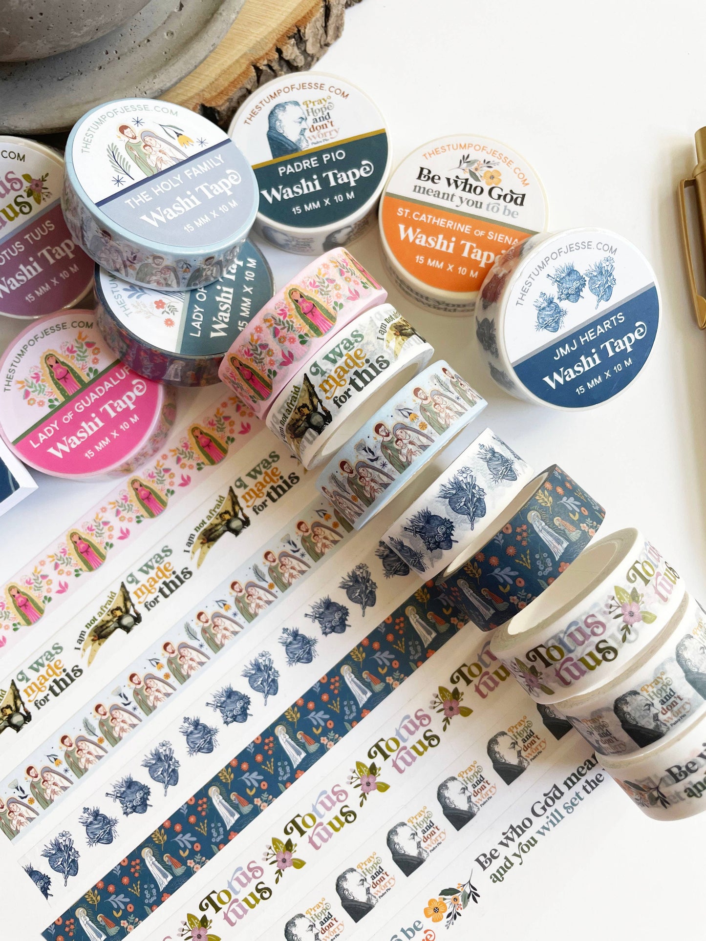 Our Lady of Lourdes Washi Tape  | 15mm x 10m 