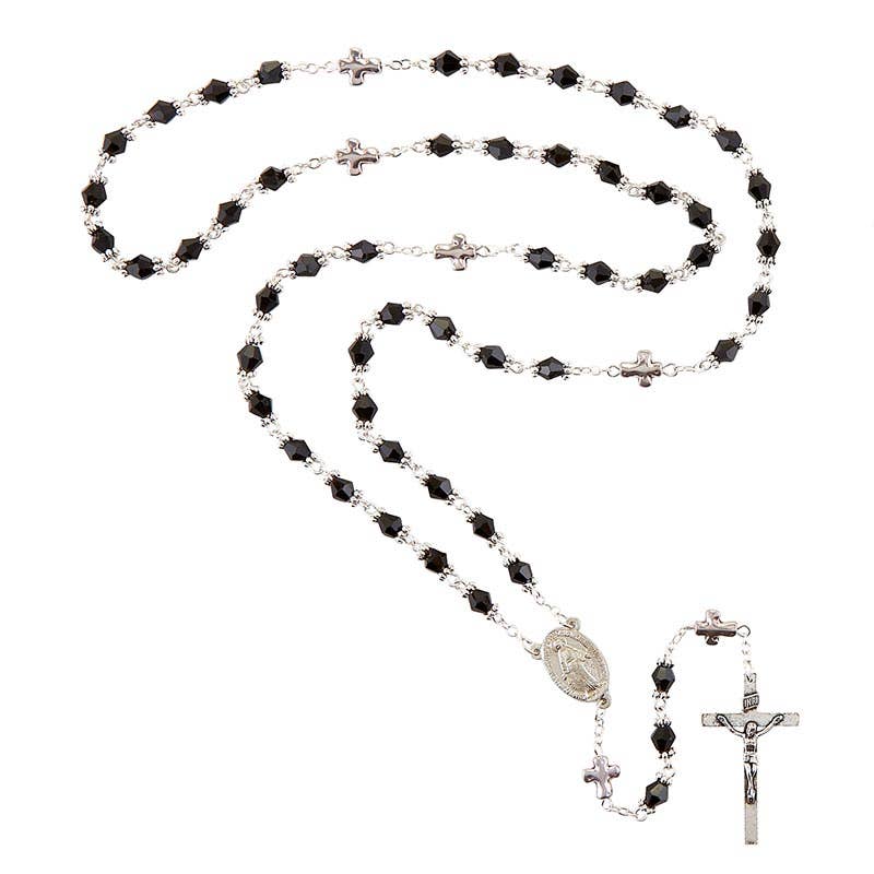 Glass Bead Wedding Rosary Set
