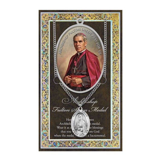 Archbishop Fulton Sheen Genuine Pewter