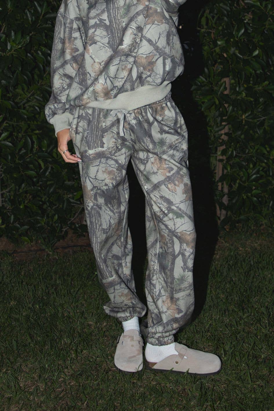 Jesus I Trust In You Woodland Camo Sweatpants
