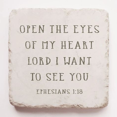 Ephesians 1: 18 Stone