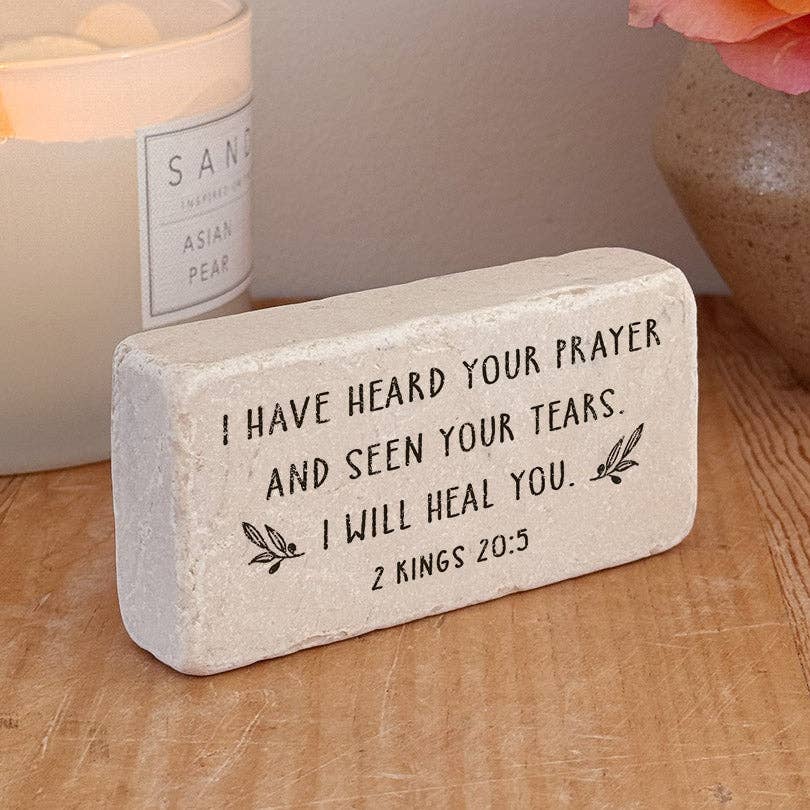 647 | 2 Kings 20:5 Stone Block