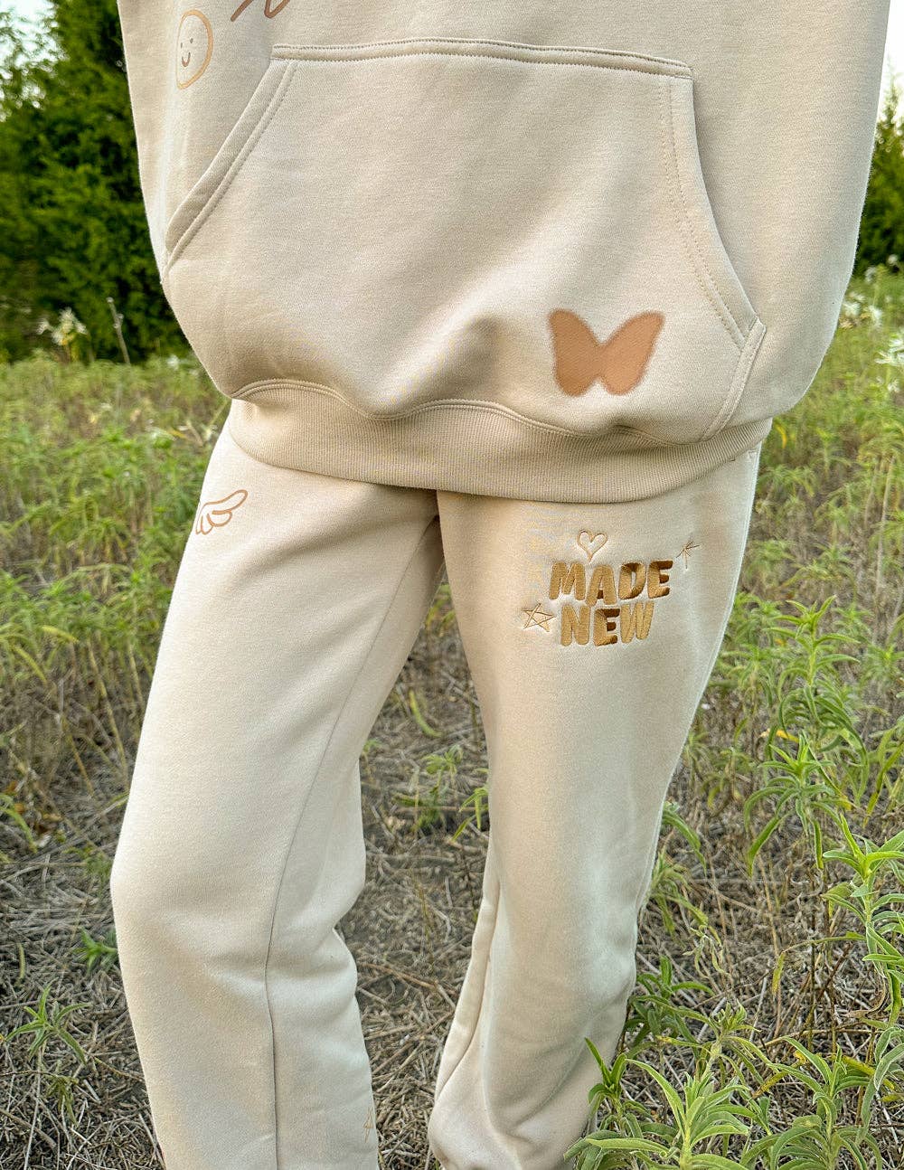 Made New Cream Unisex Sweatpant