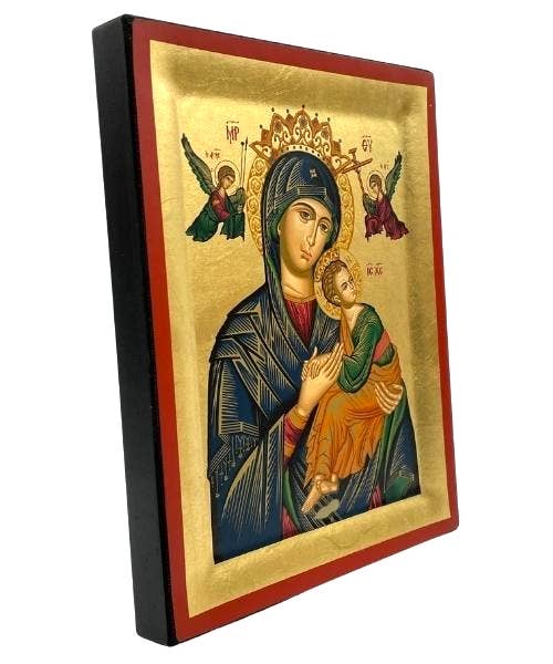 Virgin Mary Perpetual Help Silk Screen Icon