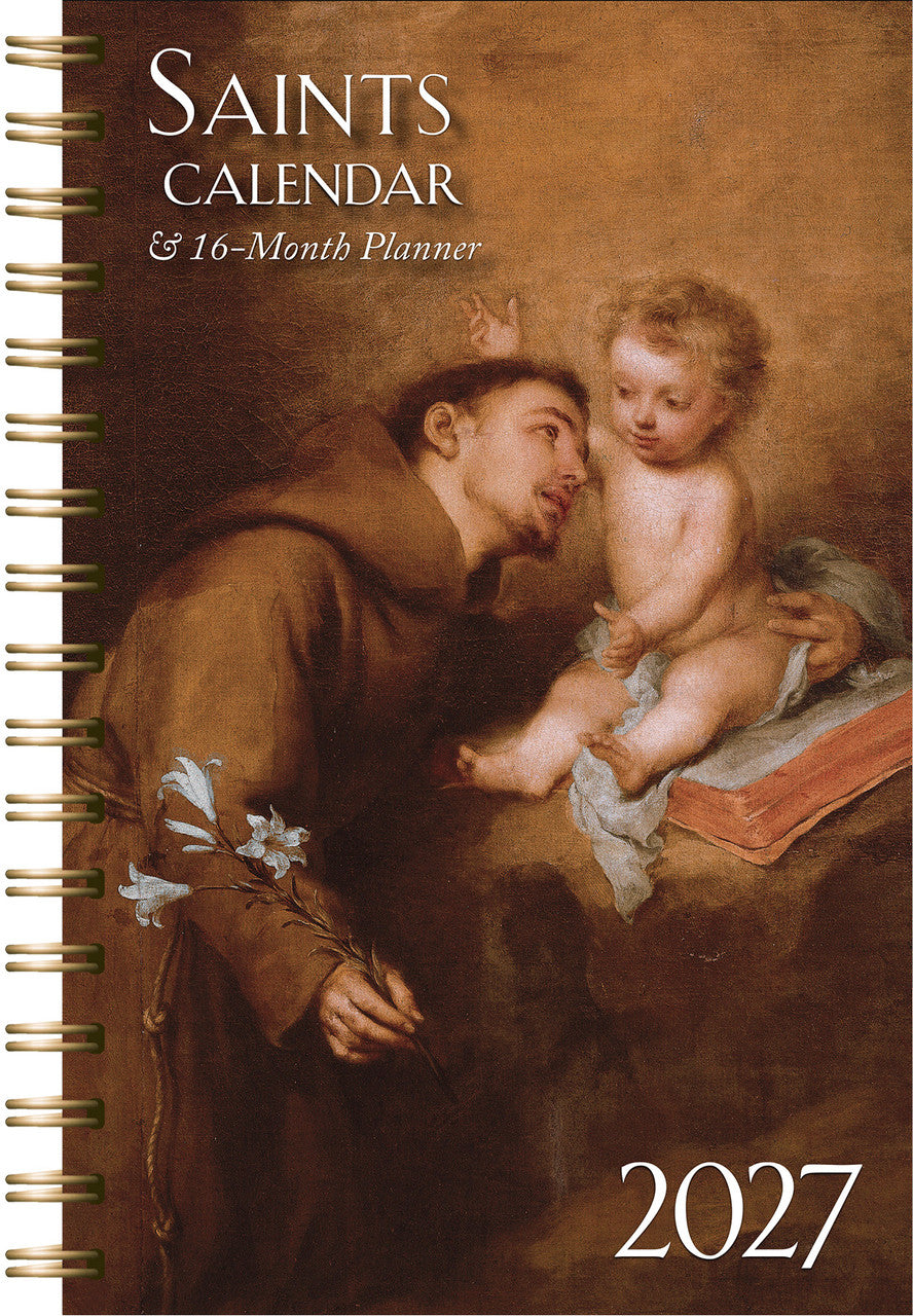 2027 Saints Calendar and Planner